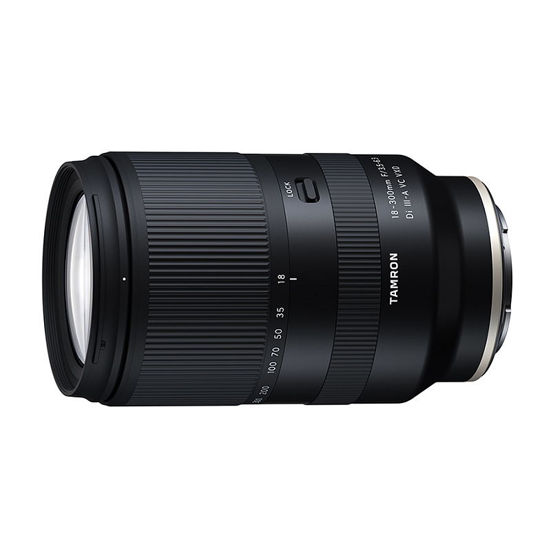Tamron AF 18-300mm f / 3.5-6.3 Di III-A VC, Fujifilm X MILC Weitwinkelobjektiv Schwarz