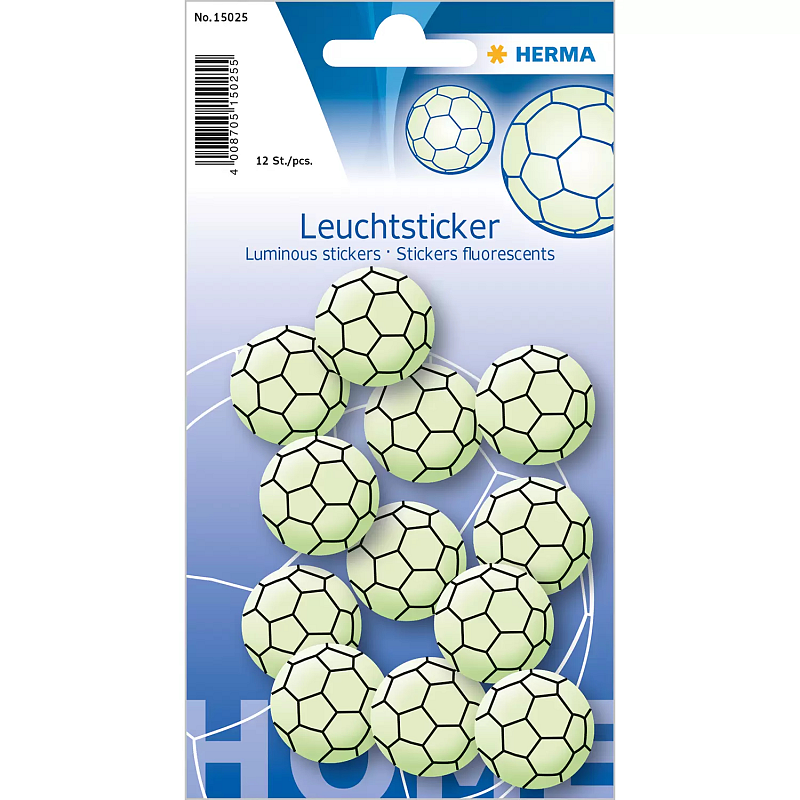 HERMA 15025 Dekorativer Aufkleber Schwarz, Grün 12 Stück(e)