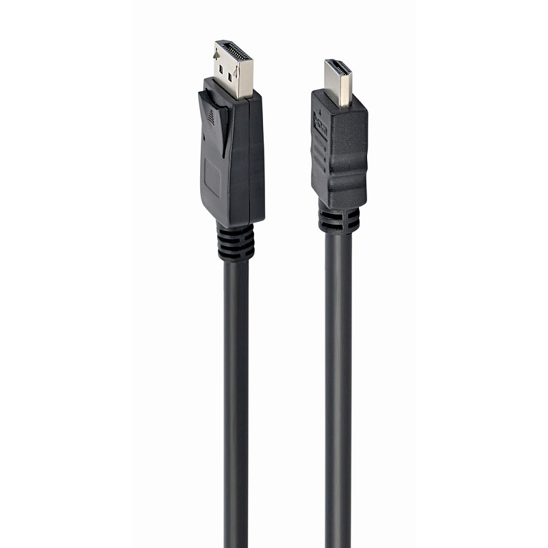 Gembird CC-DP-HDMI-5M Videokabel-Adapter DisplayPort HDMI Typ A (Standard) Schwarz