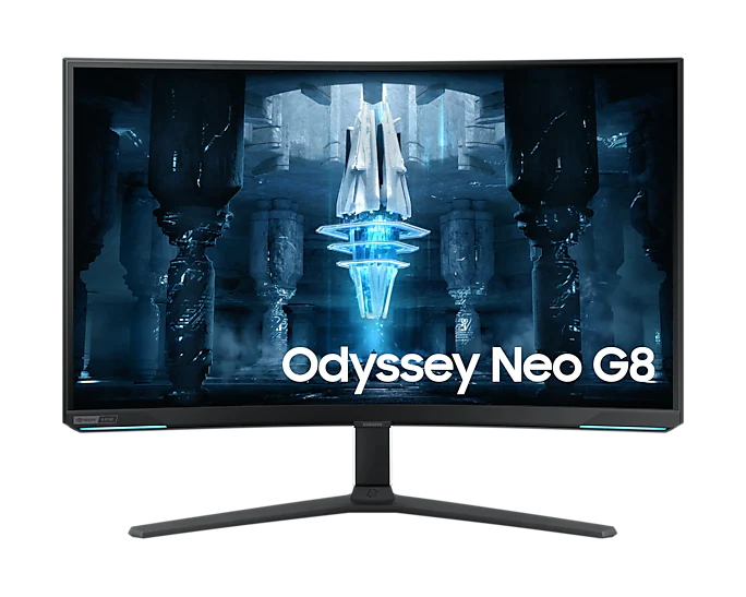 Samsung LS32BG850NU Computerbildschirm 81,3 cm (32") 3840 x 2160 Pixel 4K Ultra HD LED Schwarz, Weiß
