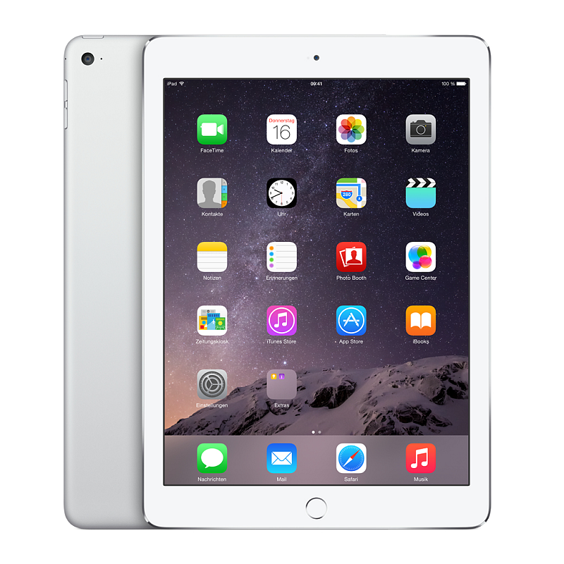 Apple iPad Air 2 128 GB 24,6 cm (9.7") 2 GB Wi-Fi 5 (802.11ac) iOS Silber