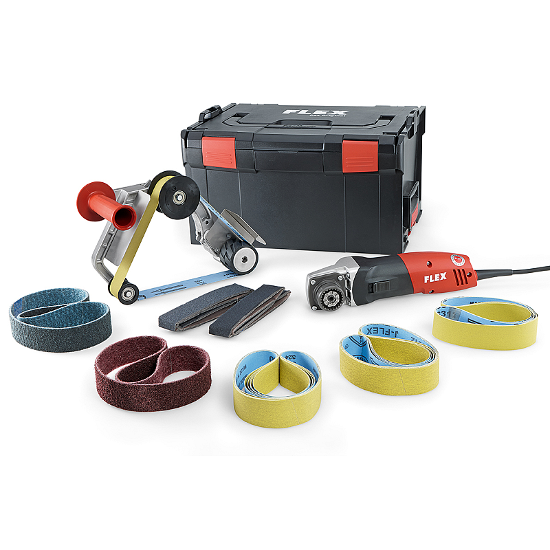 Flex BRE 14-3 125 Set Schwingschleifer 3500 RPM Schwarz, Rot 1400 W