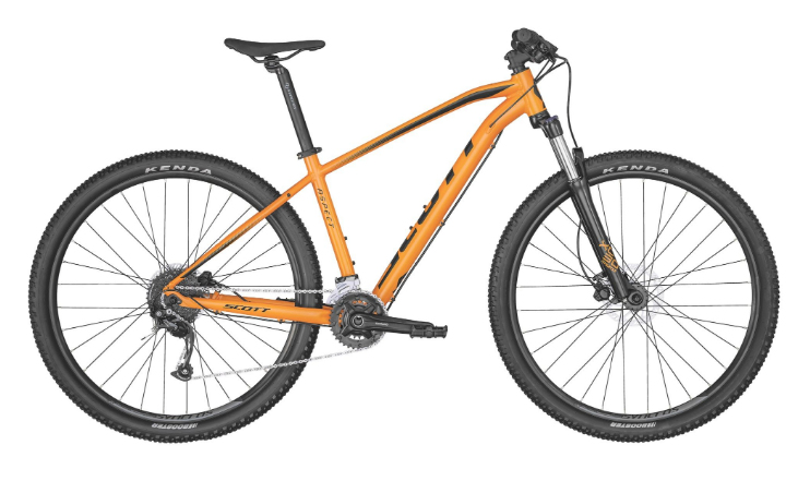 SCOTT Sports ASPECT 950 Mountainbike Aluminium Schwarz, Orange
