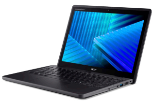 Acer TravelMate TMB312RN-31-TCO-C1WS Intel® N N150 Hybrid (2-in-1) 31 cm (12.2") Touchscreen WUXGA 8 GB LPDDR5-SDRAM 256 GB SSD Wi-Fi 6E (802.11ax) Windows 11 Pro Deutsch Schwarz