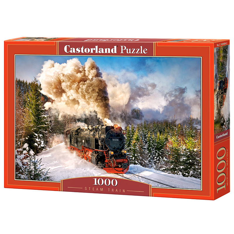 Castorland Steam train 1000 pcs Puzzlespiel 1000 Stück(e) Fahrzeuge