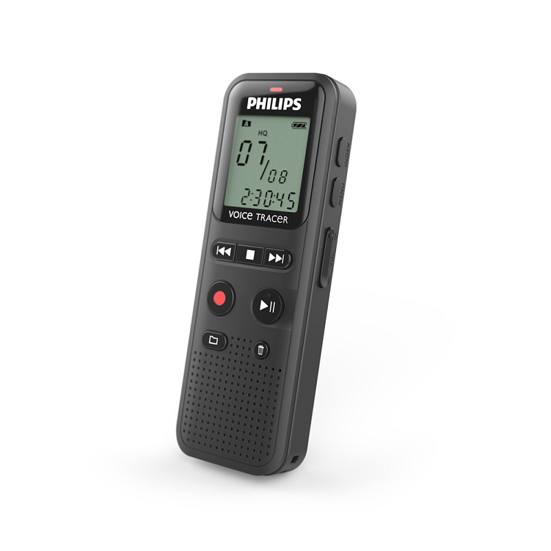 Philips VoiceTracer 8 kHz Schwarz