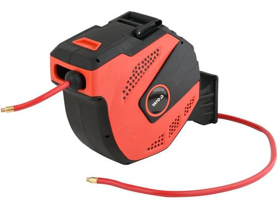 Yato YT-24246 Pneumatikschlauch 15 m 20 bar Schwarz, Orange, Rot