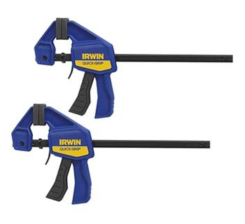IRWIN T54122EL7 Schraubzwinge 30 cm Schwarz, Blau, Gelb