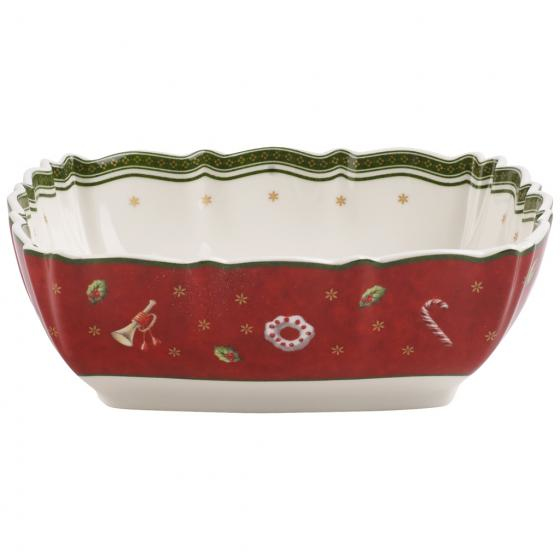 Villeroy & Boch 1485853877 Serviergeschirr Porzellan Mehrfarbig Quadratisch Servierschüssel