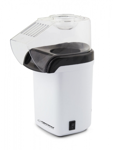 Esperanza EKP005W Popcornmaschine Schwarz, Weiß 0,27 l 2 min 1200 W