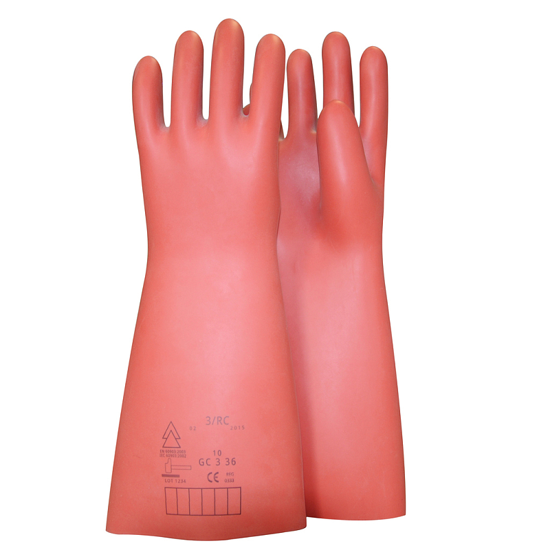 KS Tools 117.0097 Handschutz Isolierende Handschuhe Rot Latex