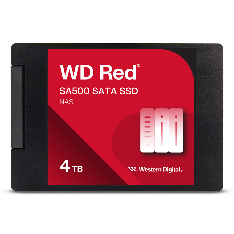 SanDisk Red WD SA500 4 TB 2.5" Serial ATA III 3D NAND