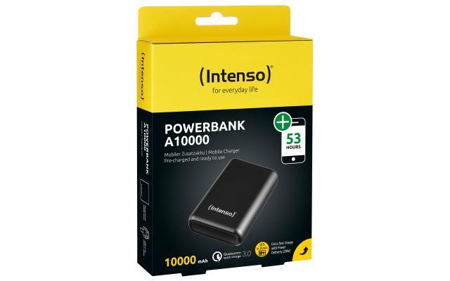 Intenso A10000 Lithium Polymer (LiPo) 10000 mAh Anthrazit