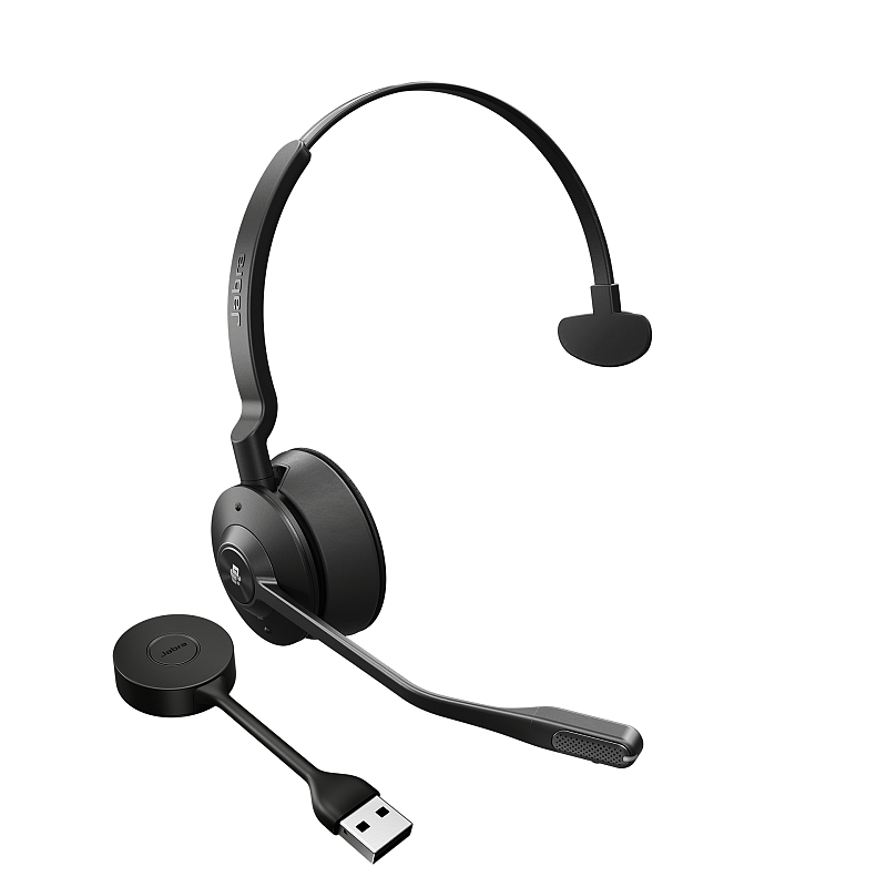 Jabra Engage 55 Kopfhörer Kabellos Kopfband Büro/Callcenter Schwarz, Titan