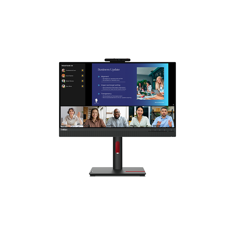 Lenovo ThinkVision T24v-30 Computerbildschirm 60,5 cm (23.8") 1920 x 1080 Pixel Full HD LED Schwarz