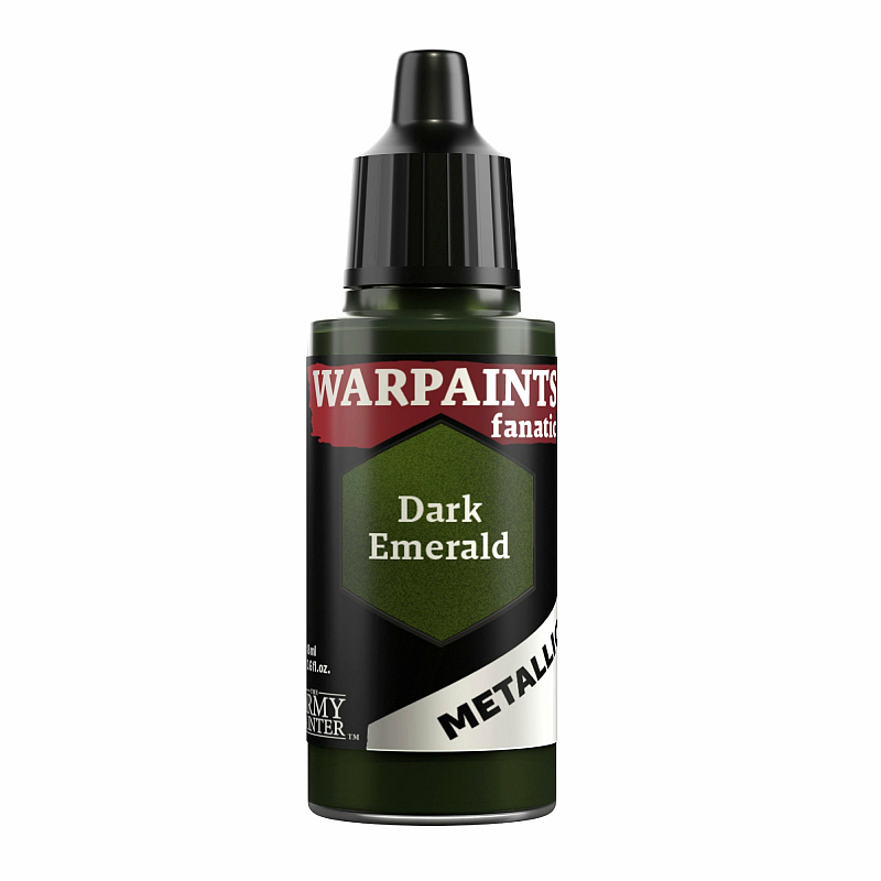 The Army Painter Warpaints Fanatic Metallic: Dark Emerald Farbe auf Wasserbasis 1 Stück(e)