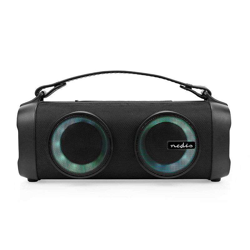 Nedis SPBB306BK Tragbarer-/Partylautsprecher Tragbarer Stereo-Lautsprecher Schwarz 8 W