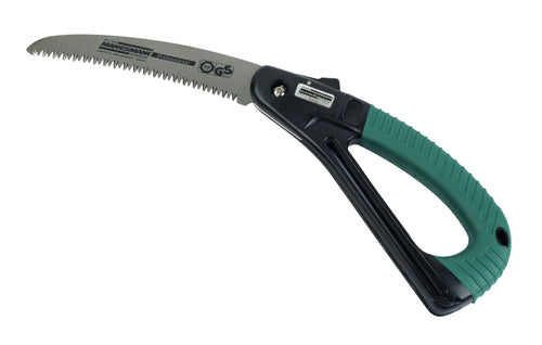 BRÜDER MANNESMANN M30110 Handsäge Baumsäge 18 cm Schwarz, Grün, Stahl