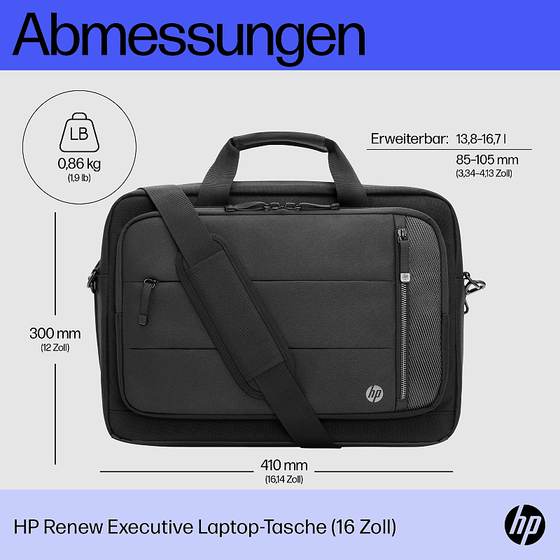 HP Renew Executive Laptoptasche (16 Zoll)