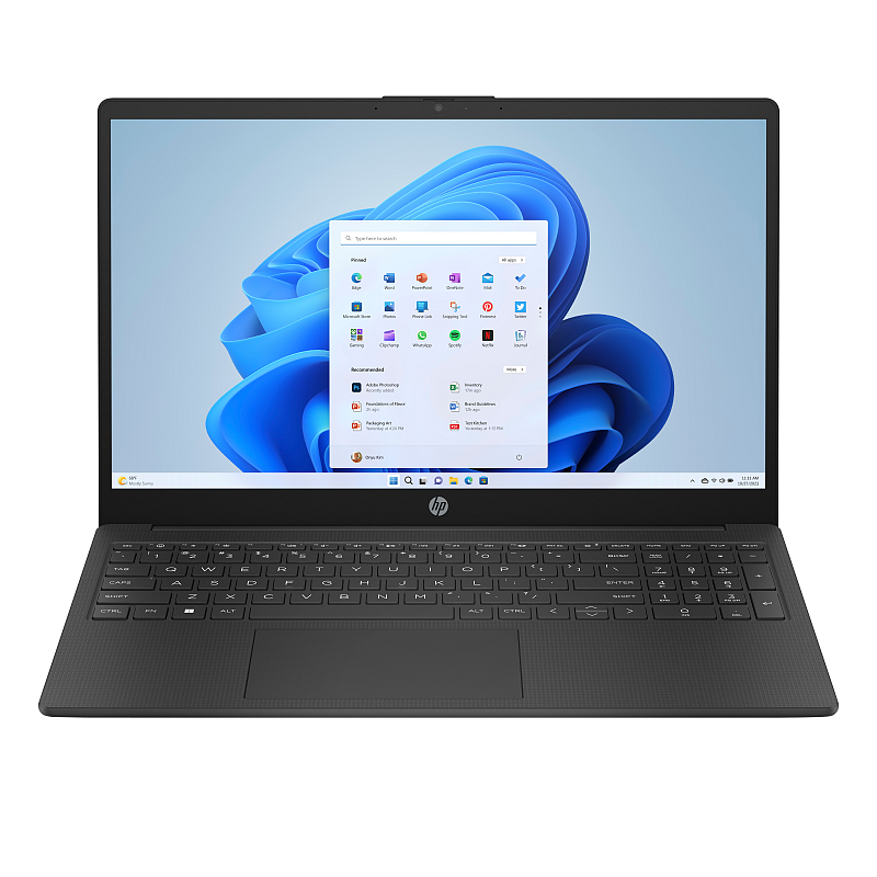 HP 15-fc0031ng AMD Ryzen™ 3 7320U Laptop 39,6 cm (15.6") Full HD 8 GB LPDDR5-SDRAM 512 GB SSD Wi-Fi 6 (802.11ax) Windows 11 Home Schwarz