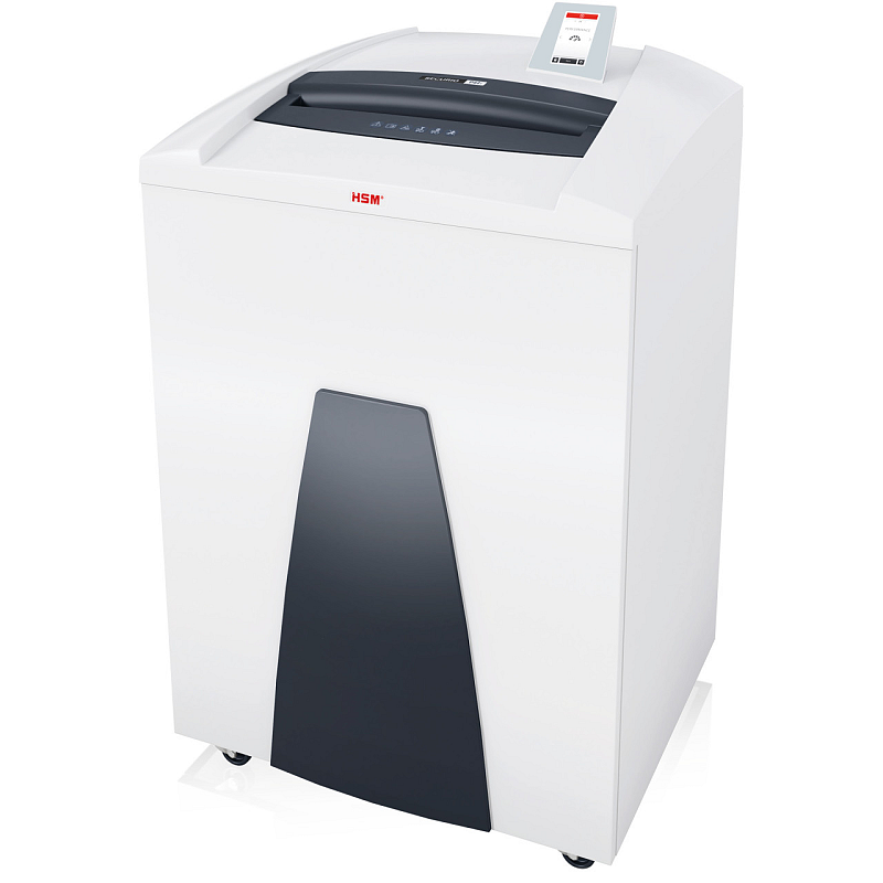 HSM Securio P44i Aktenvernichter Partikelschnitt-Zerkleinerung 55 dB 40 cm Schwarz, Weiß