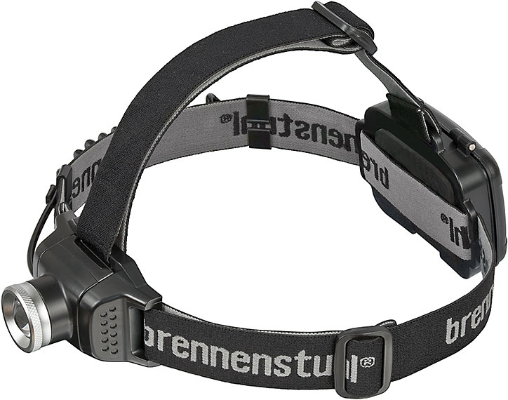 Brennenstuhl 1178780 Taschenlampe Schwarz Stirnband-Taschenlampe LED