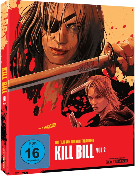 PLAION Kill Bill: Volume 2 (Limitiertes Steelbook, 4K-UHD + Blu-ray)