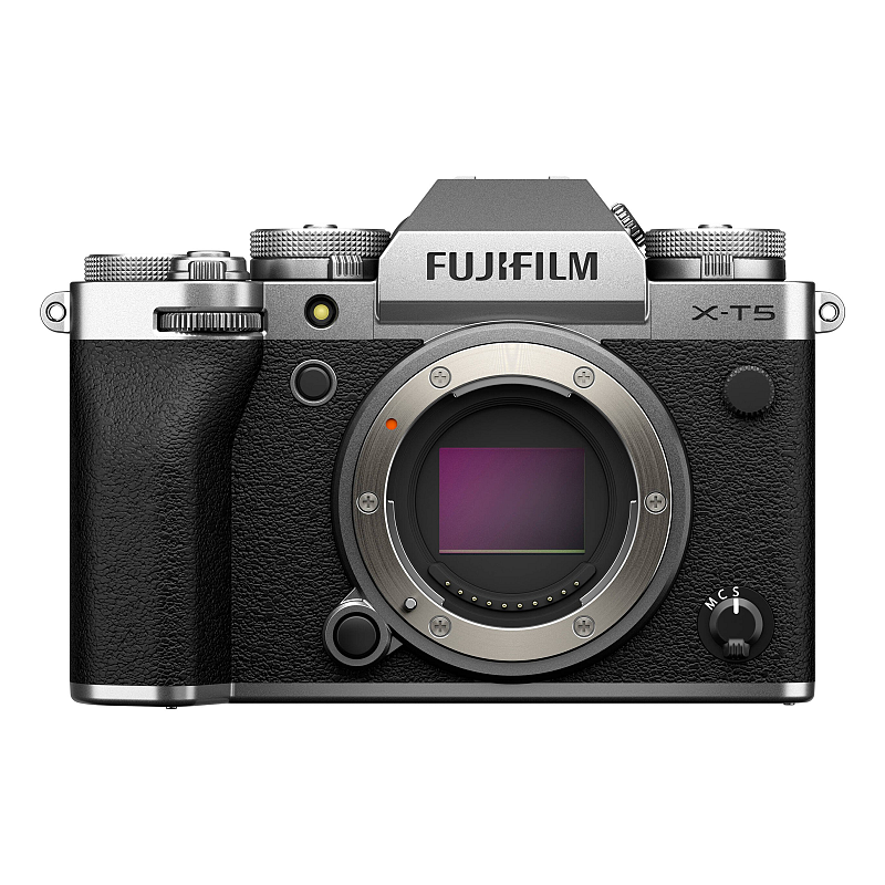 Fujifilm X -T5 MILC Body 40,2 MP X-Trans CMOS 5 HR 7728 x 5152 Pixel Silber