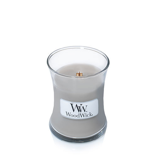 WoodWick 98106 Wachskerze andere Bernstein, Moschus, Vetiver Grau 1 Stück(e)