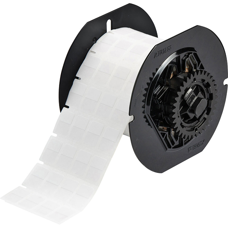 Brady B33-80-427 Druckeretikett Transparent, Weiß Selbstklebendes Druckeretikett