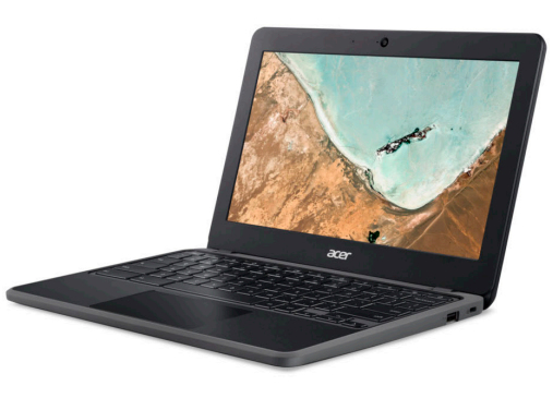 Acer Chromebook C722-K56B ARM Cortex MT8183 29,5 cm (11.6") HD 4 GB LPDDR4x-SDRAM 32 GB eMMC Wi-Fi 5 (802.11ac) ChromeOS Deutsch Schwarz