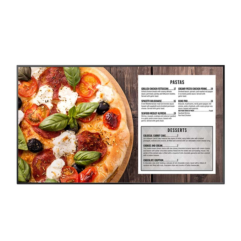 AG Neovo QM-65 Digital Signage Flachbildschirm 163,8 cm (64.5") LCD 350 cd/m² 4K Ultra HD Schwarz