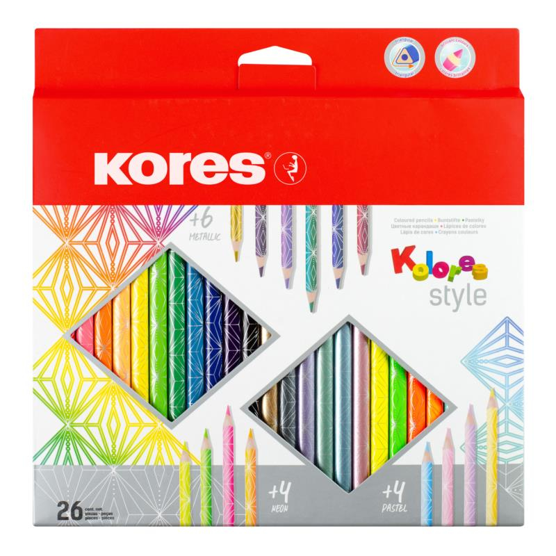 Kores Kolores Style Mehrfarbig 26 Stück(e)