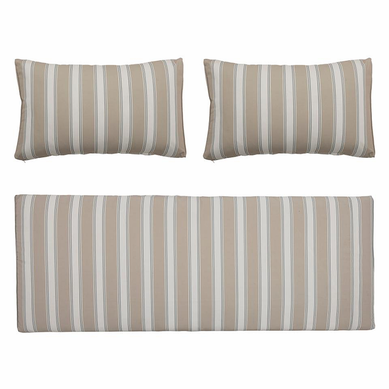 Bloomingville 82055541 Kissenbezug Grün, Grau 57 x 154 cm Polyester