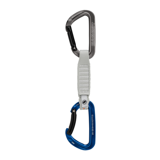 Mammut 2040-02711-33275-74 Karabinerhaken zum Klettern Verschlusskarabiner D-förmig Aluminium Blau, Edelstahl 1 Stück(e)