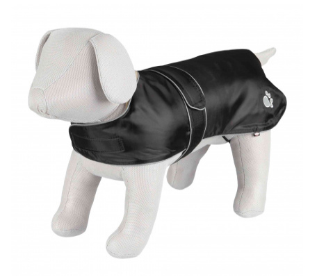 TRIXIE 30517 L Schwarz Nylon Hund Mantel