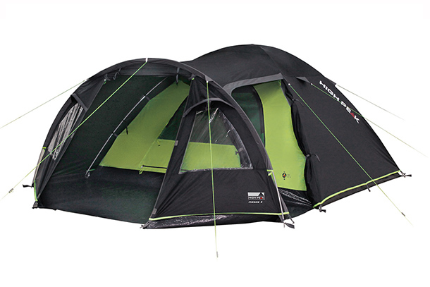 High Peak Mesos 4 Kuppelzelt 4 Person(en) Grün, Grau