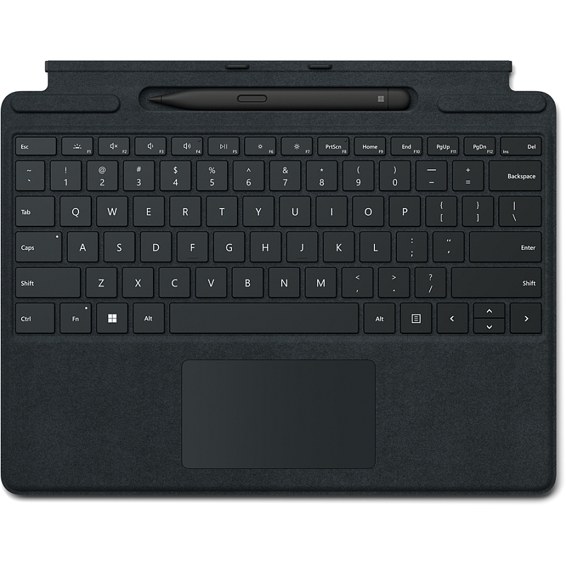 Microsoft Signature with Slim Pen 2 QWERTZ Deutsch Microsoft Cover port Schwarz