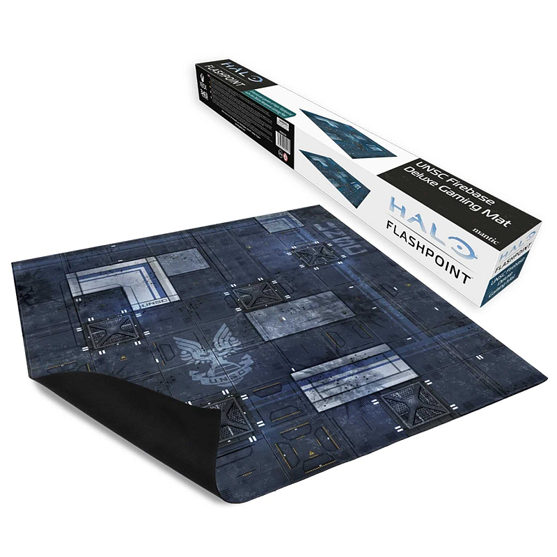 Asmodee Halo: Flashpoint UNSC Firebase Deluxe Gaming Mat Spielmatte