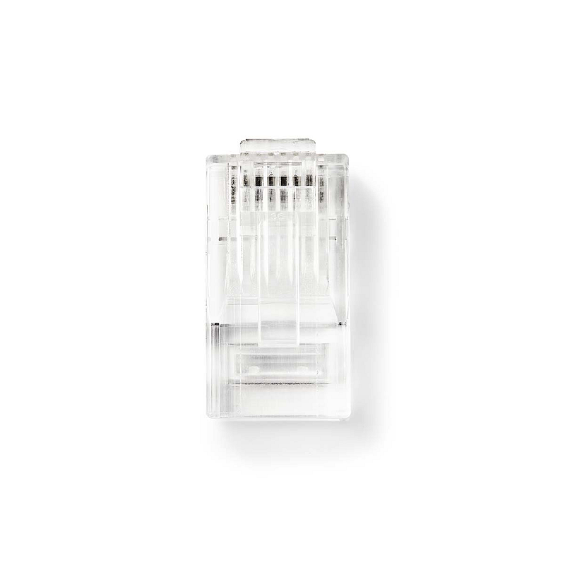 Nedis CCGB89300TP Drahtverbinder RJ-45 Transparent