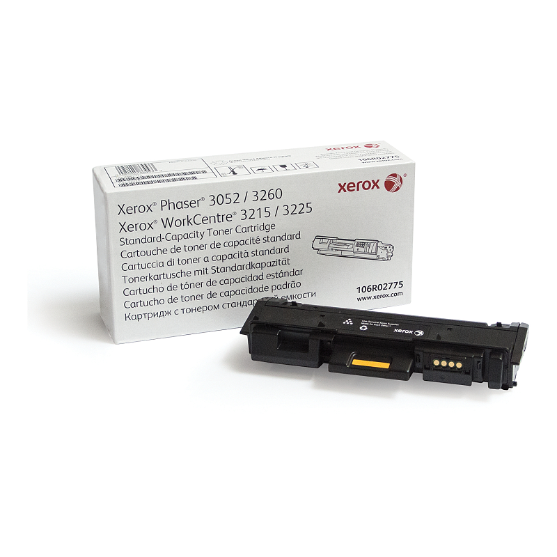 Xerox Phaser® 3052​/​3260, WorkCentre® 3215​/​3225 Standardkapazität-Tonermodul Schwarz (1500 Seiten) - 106R02775