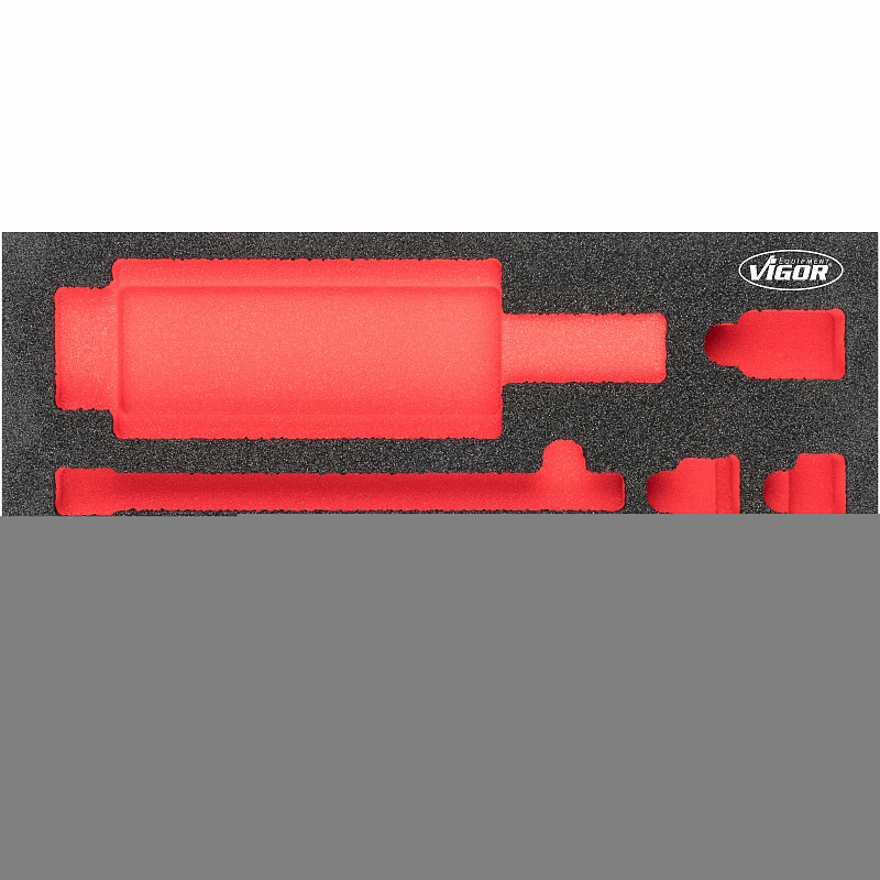 Vigor V5058-L Zubehör für Aufbewahrungsbox Schwarz, Rot Teiler-Set