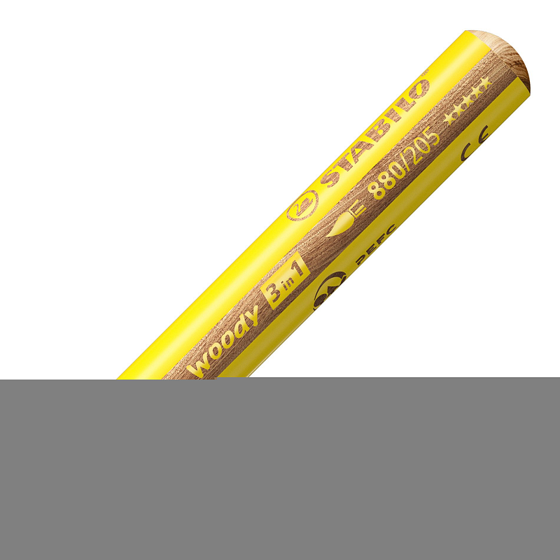 STABILO woody 3 in 1 Gelb 1 Stück(e)