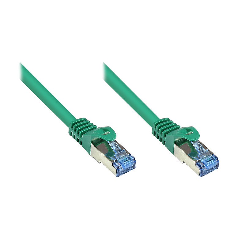 Kabelmeister SO-31508 Netzwerkkabel Grün 20 m Cat6a S/FTP (S-STP)