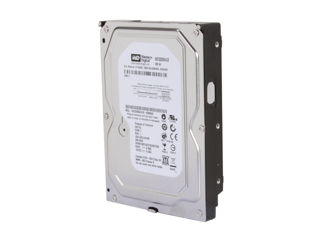 Western Digital WD3200AVJS Interne Festplatte 320 GB 7200 RPM 8 MB 3.5" SATA