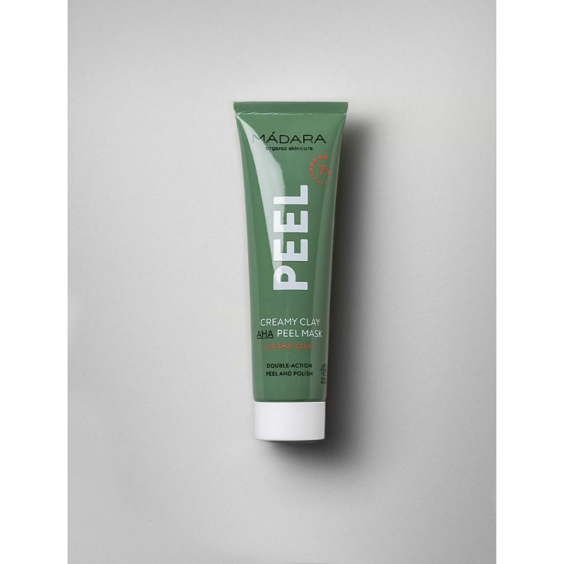 MÁDARA Cosmetics Creamy Peel AHA Clay Mask Beruhigende Maske Frauen 60 ml Creme