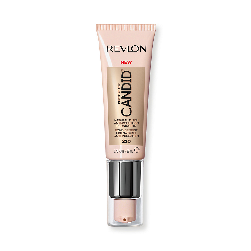 Revlon PhotoReady Candid Natural Finish Anti-Pollution Foundation 22 ml Pumpenflasche Flüssigkeit 220 Sand Beige