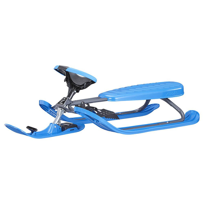 STIGA Sports 7323-2246-00 Schlitten Schneerennfahrer Blau, Grau Stahl