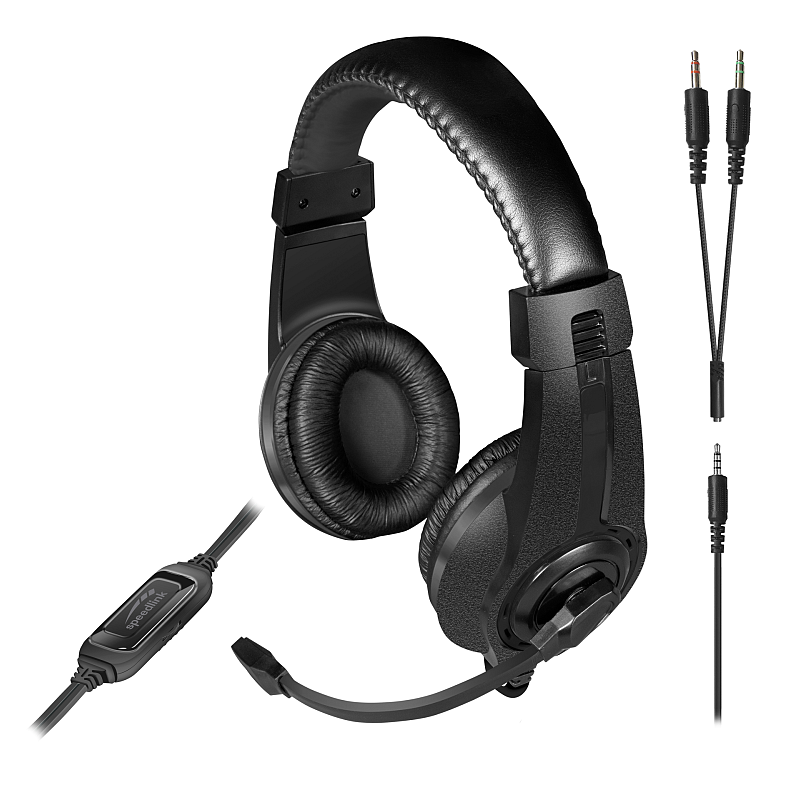 SPEEDLINK LEGATOS Kopfhörer Kabelgebunden Kopfband Gaming Schwarz