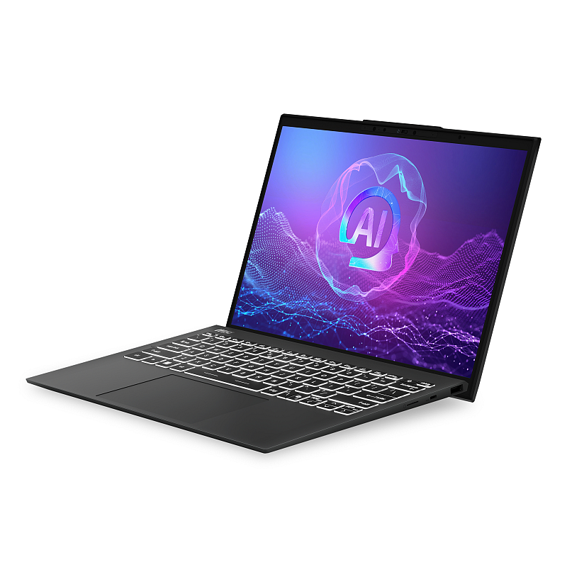 MSI Prestige 13 AI+ Evo A2VMG-009 Intel Core Ultra 7 258V Laptop 33,8 cm (13.3") 2.8K 32 GB LPDDR5x-SDRAM 1 TB SSD Wi-Fi 7 (802.11be) Windows 11 Home Grau